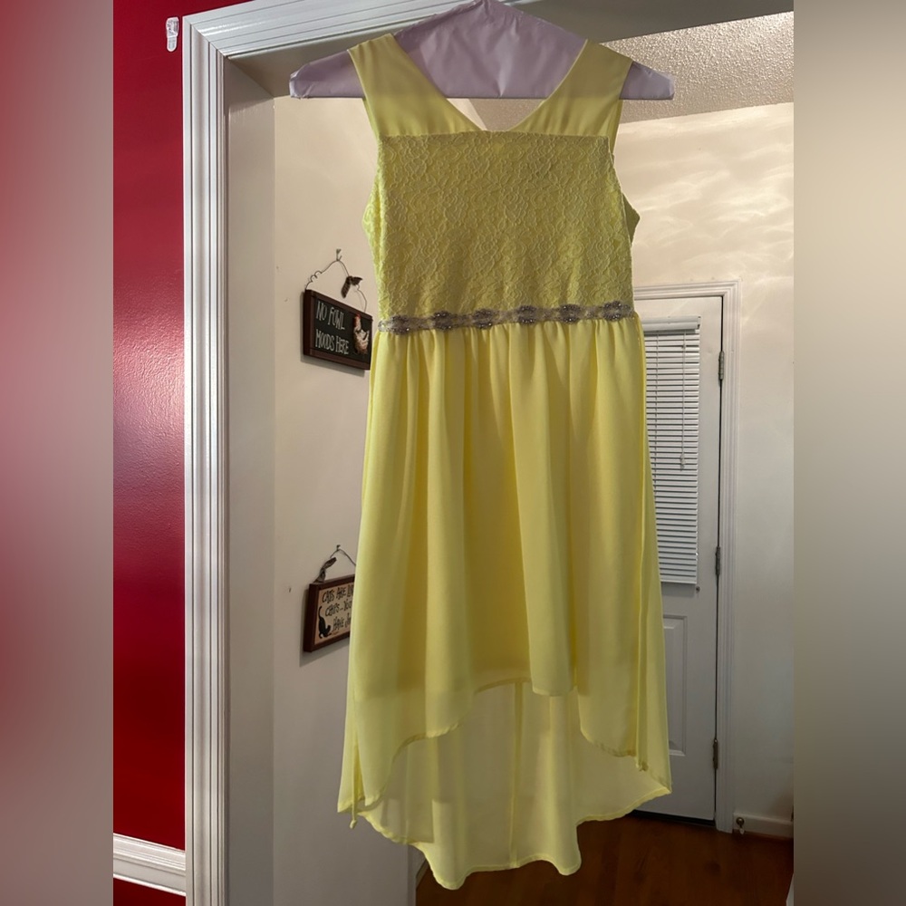 Yellow size 12 dress